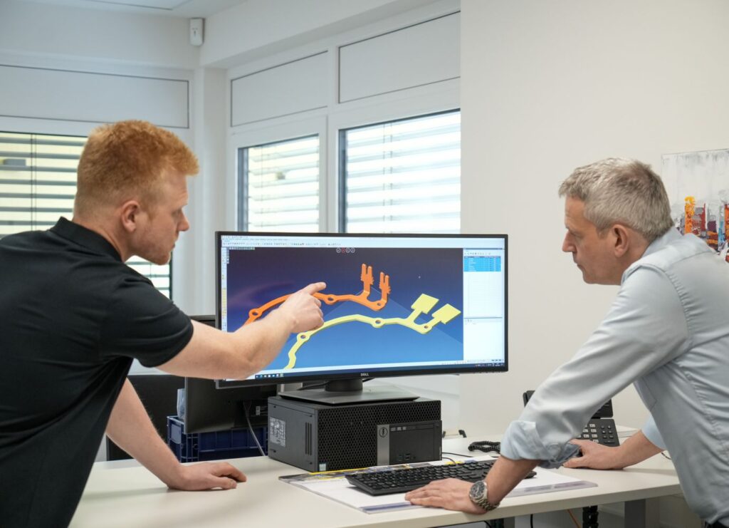 Konstruktionsdurchsprache am CAD