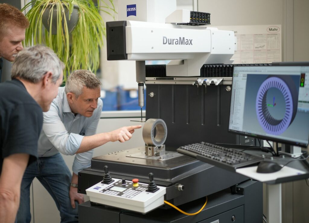 Vermessung mit Zeiss DuraMax 500 von Stator