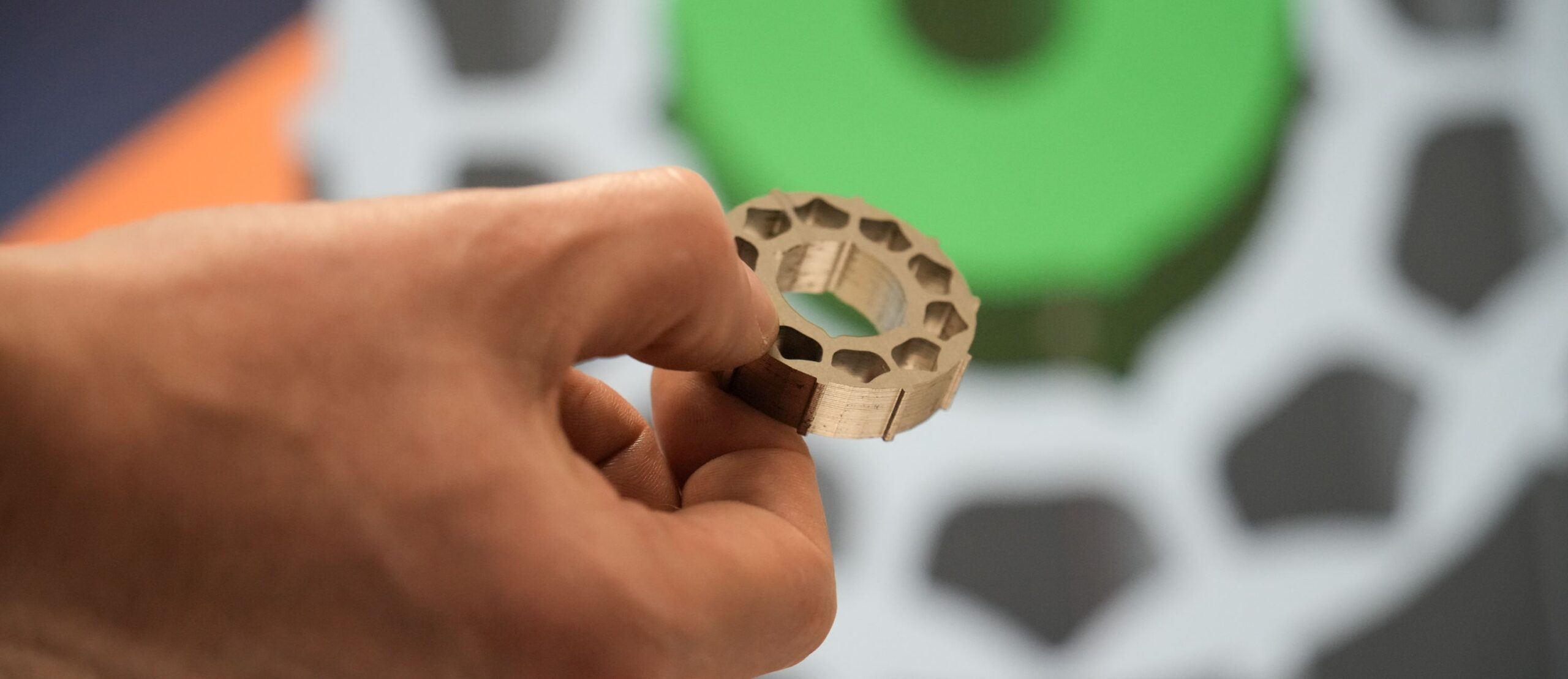 Fertig verbackener Rotor