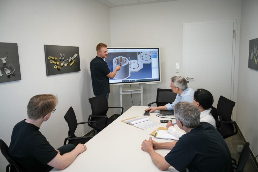 Projektabstimmung im Team