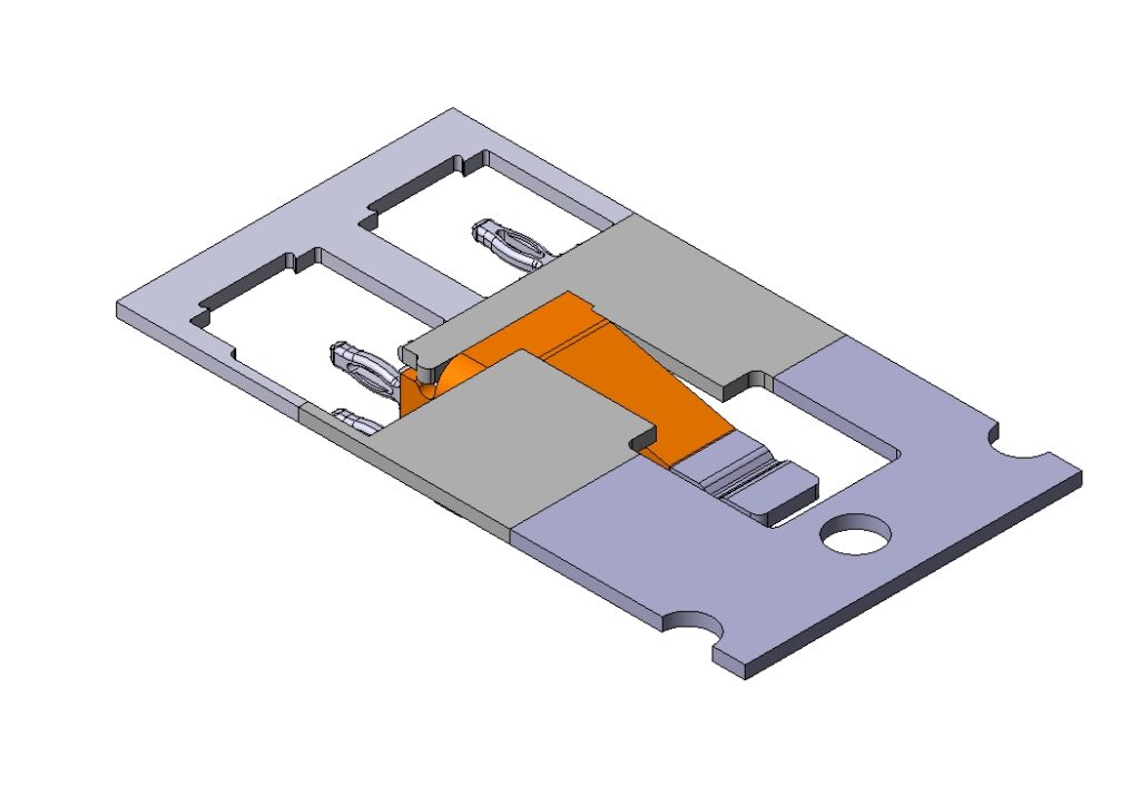 Abfolge Konzept EloPin-Montage und Verschweißung; Einpesszonen